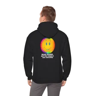 Hoodie 009 Person 4 Back Black